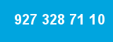 927 328 71 10 927 328 71 10